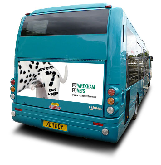 Bus advertising