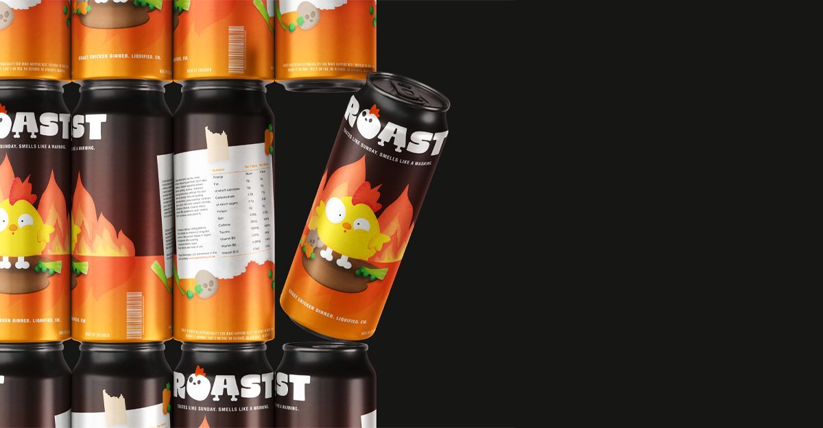 Roast can stacked product mockup — you'll love being a graphic designer more than you hate it