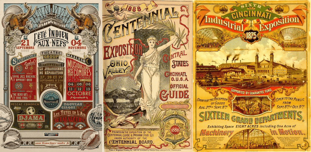 19th century posters